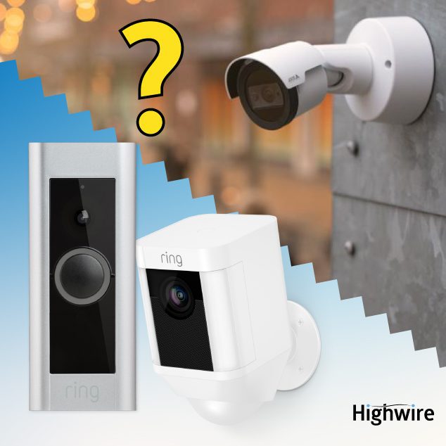 cloud based cameras vs. network based cameras with NVR